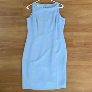 Jones New York Lavender Lilac Light Blue Dress